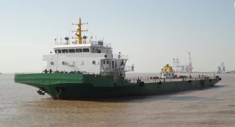 1,600 DWT Deck Cargo Ship, built 2010