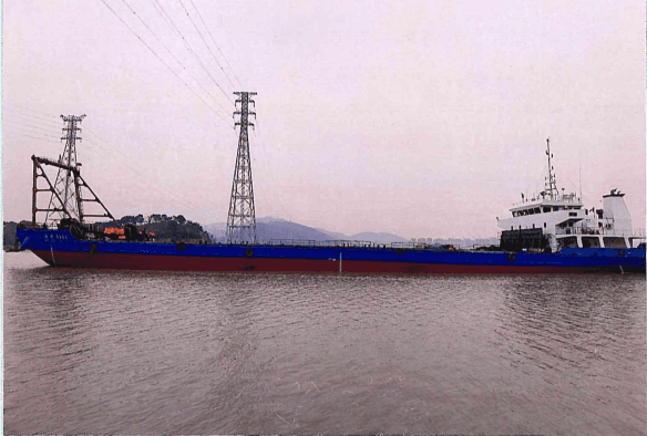 4,400 DWT Deck Cargo Ship, built 2011