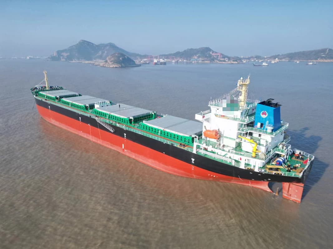 5,100 DWT Bulk Carrier, built 2024