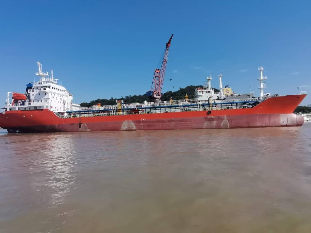 6,700 DWT Tanker, built 2012