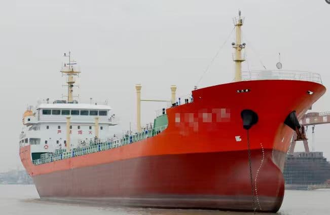 8,200 DWT Tanker, built 2012