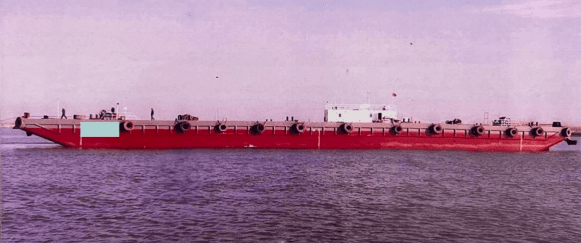 Deck Cargo Ship, built 2022
