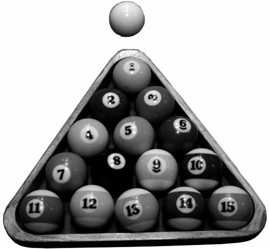 BALLS FOR BILLIARD