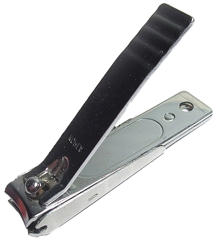 NAIL CLIPPER WITH PARED NAIL, POCKET
