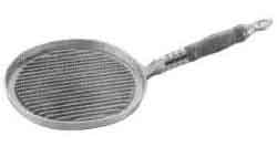STEAK PAN CAST ALUM OVAL, 260X240MM