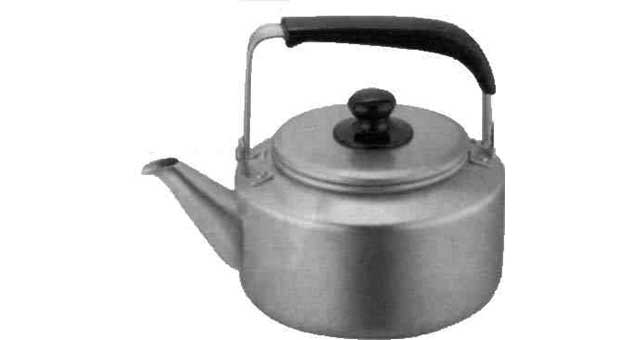 KETTLE ALUMITE FLAT-BOTTOM, 2LTR