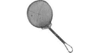 SKIMMING LADLE WIRE NET, 150MM DIAM