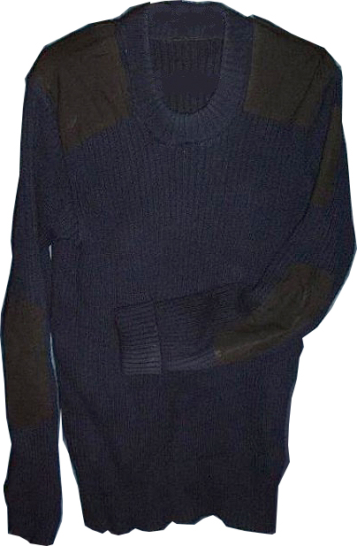 SWEATER SEAMEN'S WOOL, ROUND NECK SIZE 36