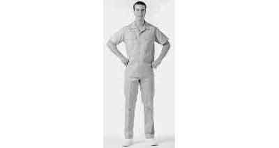 JACKET WORKING HALF-SLEEVES, SUMMER COTTON GRAY M