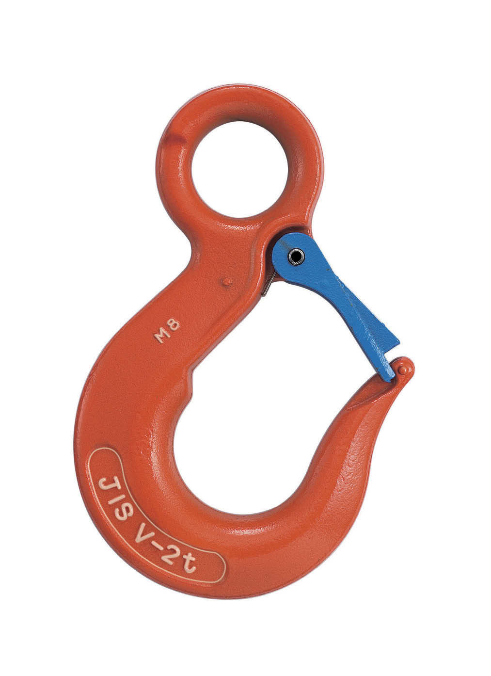 HOIST EYE HOOK WITH LATCH, SWL 1/2TON
