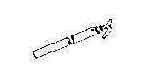 ACTUATOR POLE MODEL AP-5-06, STEEL 6'
