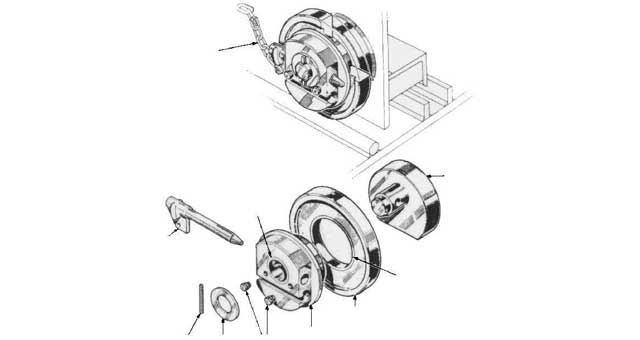 MACGREGOR HATCH ECCENTRIC, WHEEL MODEL ASS'Y 200MM #20.00