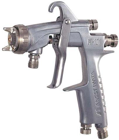 SPRAY GUN HAND SIZE:S PRESSURE, FEED NOZZLE ID 0.8MM INTERSECT