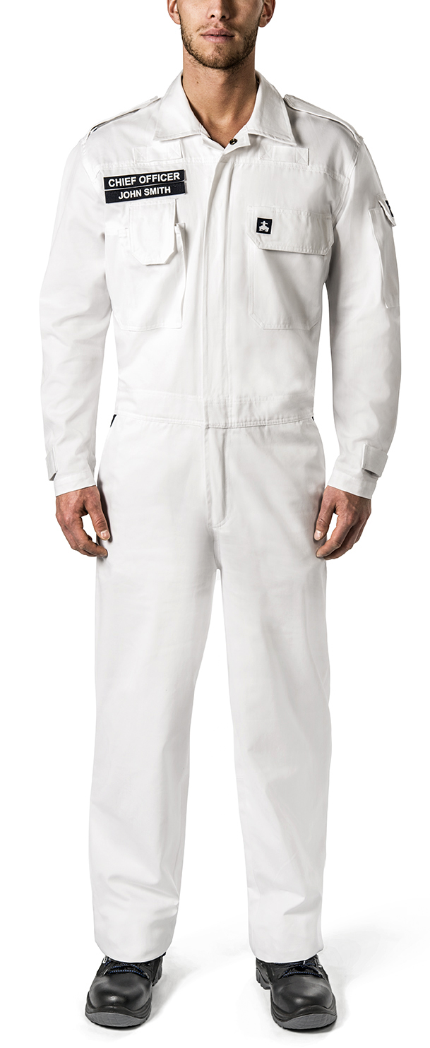 BOILERSUIT COTTON UVPROTECTION, WHITE S