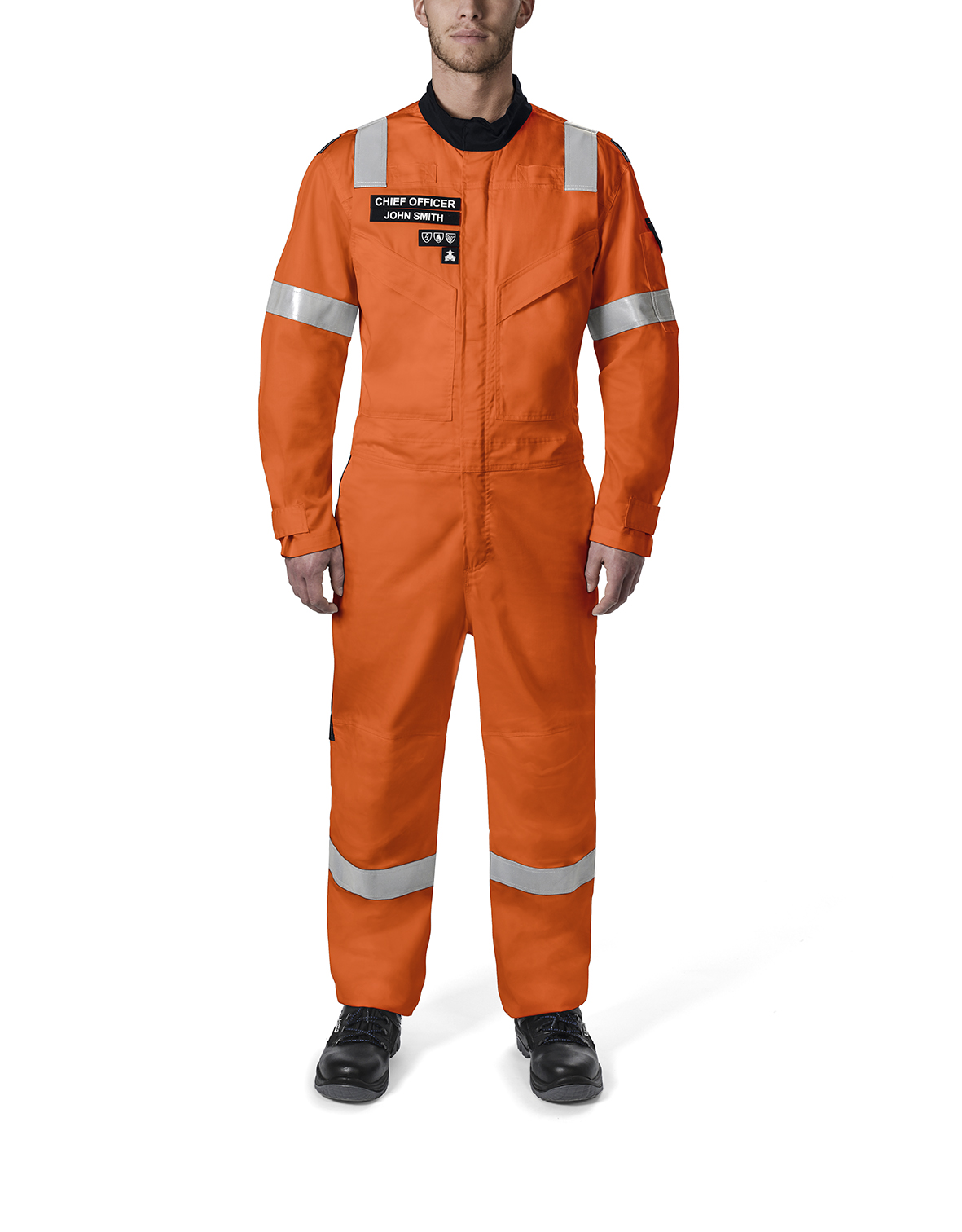 BOILERSUIT FLAMERESIST REFLECT, ANTISTATIC HEAT REG NAVY 2XL 