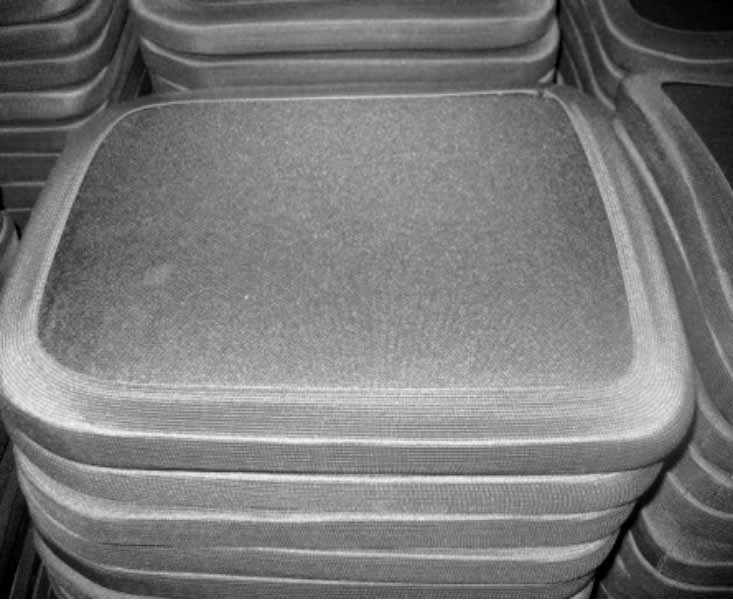 PLATE BULLETPROOF DC3-5, ALUMINA CERAMIC 3,000GRM