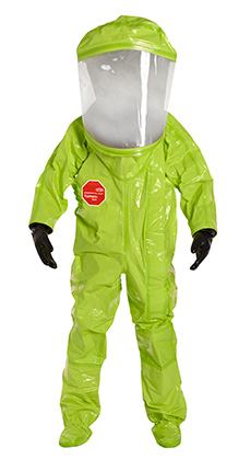 GAS PROTECTION SUITS DUPONT, DISPOSABLE TYCHEM 10000 SIZE M