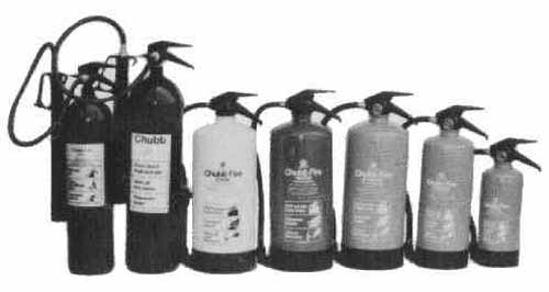EXTINGUISHER WATER UK DOT APRV, CHUBB CW-9 9LTR
