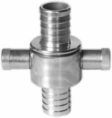 COUPLING HOSE INSTANTANEOUS, ALUM LUG2-1/2" HOSE END 38MM