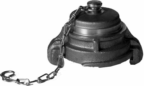 CAP HOSE COUPLING BRASS, GOST 2 LUGS/2" LUG 79MM
