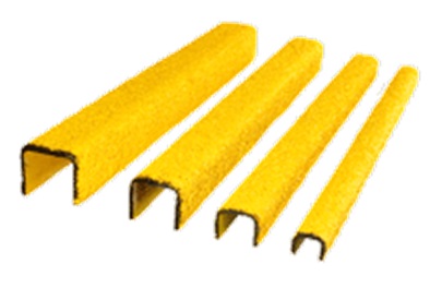 COVER LADDER RUNG ANTISLIP, SQUARE 20X300MM YELLOW FINE
