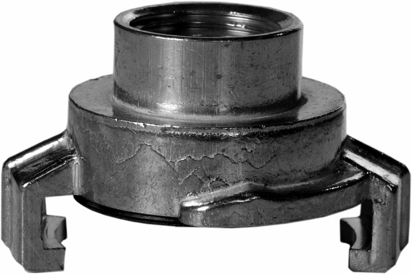 ADAPTER WATER HOSE BRASS, LUG 40MM 1/4" BSP FEMALE 