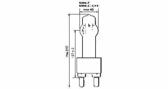 LAMP HALOGEN 100V 2000W G-38, SUEZ CANAL SEARCHLIGHT