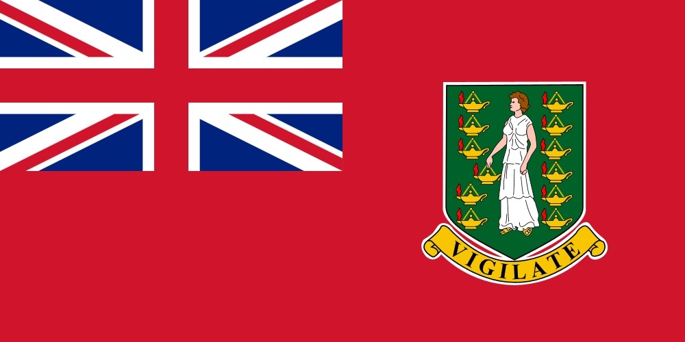 FLAG CIVIL ENSIGN, BRITISH VIRGIN ISLANDS 2' X 3'