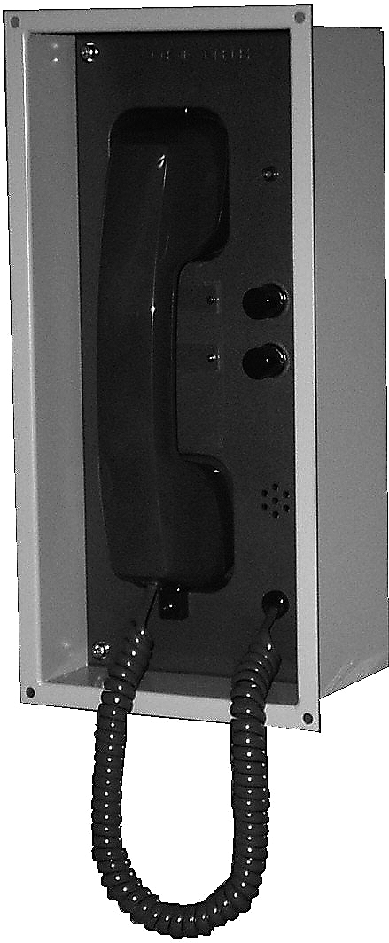 BATTERY TELEPHONE 1:2 NONWATER, PRF BUILTIN ON WALL ODC2784-1K