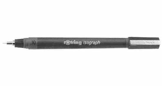 ROTRING ISOGRAPH PEN 0.1MM, COMPLETE
