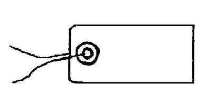 TAG PAPER 120X60MM 50'S