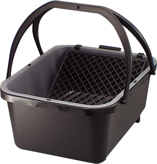 PAINT BUCKET WITH STRAINER, PLASTIC FOR 250MM PAINT ROLLER