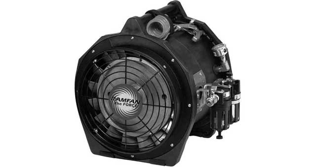 BLOWER AIR DRIVEN AFI75XX 12", 2,042 CFM 3471M3/HR 