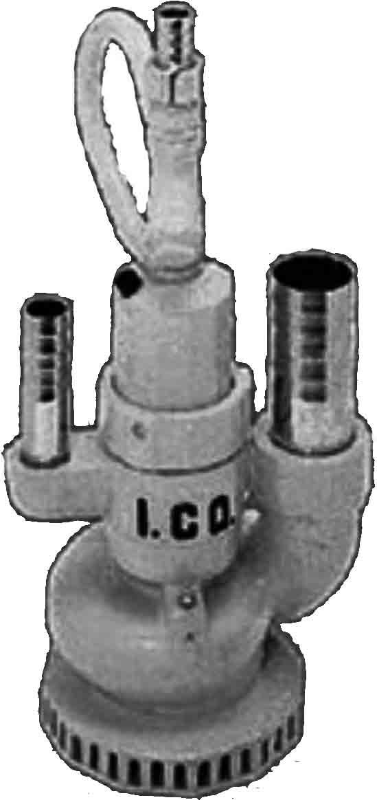PUMP SUMP PNEUMATIC ICO, NODULAR CAST IRON HEAD 25MTR