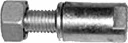 SPINDLE FOR WIRE/CUP BRUSH, #2000-29-C/T F/ICO CHIP HAMMER 