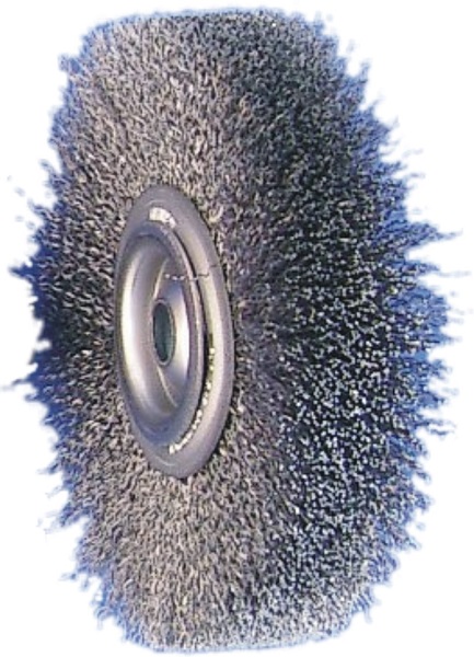 BRUSH ROUND EB 150 CRIMPED, FOR RUST REMOVER 