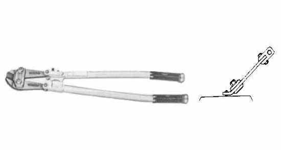 CUTTER BOLT ANGLE EDGE 300MM
