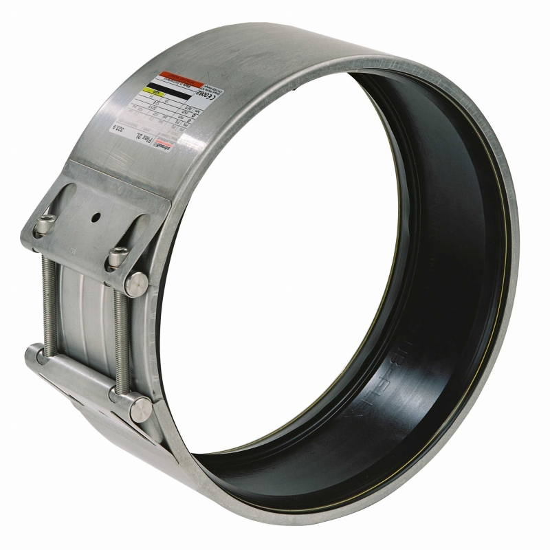 PIPE COUPLING STRAUB FLEX-TYPE, 50A RUBBER (EPDM) SLEEVE