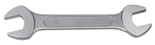 WRENCH DOUBLE OPEN END 5.5X7MM, STAINLESS STEEL