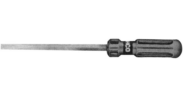 SCREWDRIVER BLADE W/HEXAGONAL, SECTION BAHCO #BE-6850 100MM