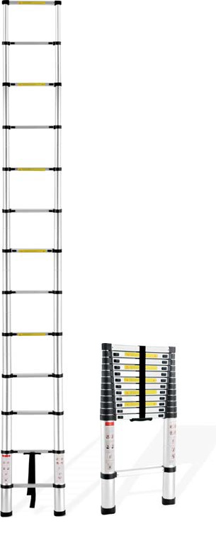 LADDER EXTENSION ALUM ALLOY, MAX LENGTH 3800MM 