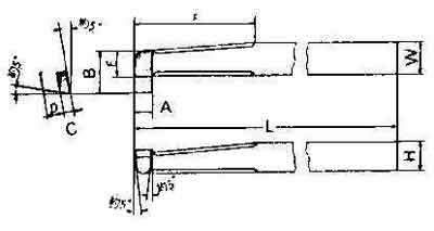 TOOL BIT TIP WELDED HSS BORE, FINISHING-12 12X12X160MM
