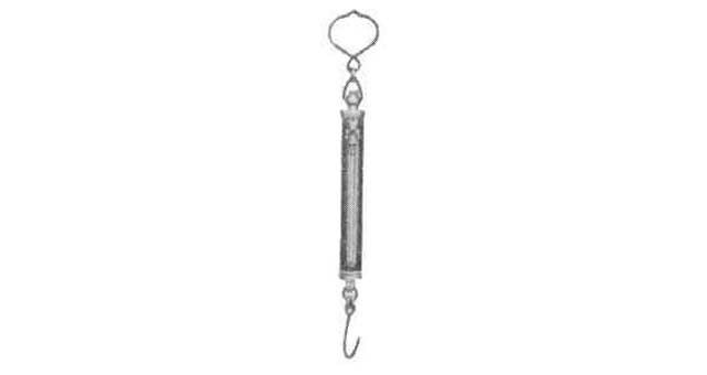 SPRING BALANCE TUBULAR, HAND TYPE CAPACITY 0.5KG