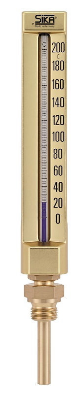 THERMOMETER SIKA 271B 200X36MM, PT1/2 -30-50DEG.C 63MM-STEM