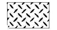 STEEL CHECKER PLATE HOT-ROLLED, 3.2X914X1829MM