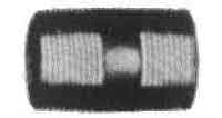 NIPPLE SHORT BRASS 1/8, THREADED