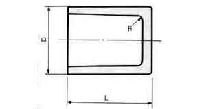 CAP PVC FOR WATER SUPPLY, SIZE 13