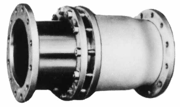 PIPE COUPLING FLEXIBLE, SLIDE TYPE WITH FURTHER DETAIL 