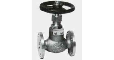 GLOBE VALVE BRONZE FLANGED-END, F7303 16KG-15MM