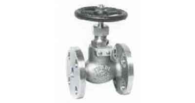GLOBE VALVE SCREW DOWN CHECK, BRONZE FLANGED F7409 16KG-15MM